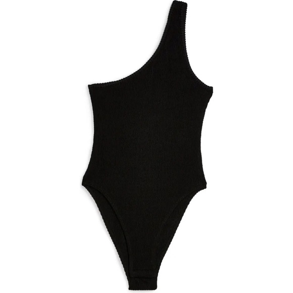 Topshop TEXTURED STRETCH ONE SHOULDER BODYSUIT 🌸💖 - Picture 4 of 4